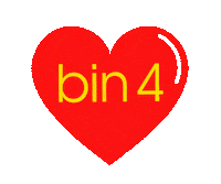 Bin4BurgerLounge burger bin 4 burger bin4 yyj food Sticker