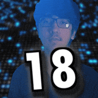 No 18 Number GIF