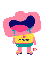 Summer Pig Sticker by Ainara GM