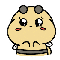 Proud Eyes Sticker by Aminal Stickers