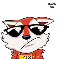 Fox What Sticker by VeeFriends