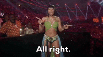 All Right Megan Thee Stallion GIF by 2024 MTV Video Music Awards