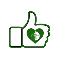 Heart Thumb Up Sticker by Outcasts the Podcast