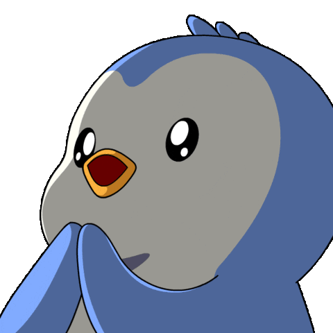 Crypto Penguin Sticker by Pudgy Penguins