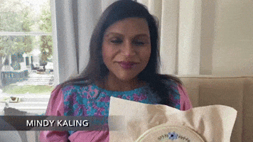 Mindy Kaling's Unique Embroidery