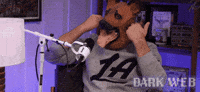 EntertheDarkWeb dog la paul scheer dog mask GIF