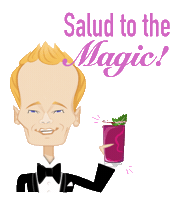 Neil Patrick Harris Salud Sticker by Palmas Restaurant Group