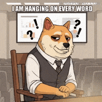 Bored Listening GIF by Doge Pound