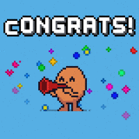 Celebration Congrats GIF by Memeland by 9GAG