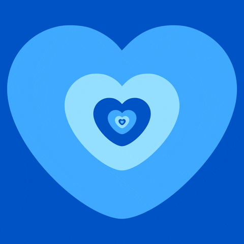 i love you hearts GIF by Feliks Tomasz Konczakowski