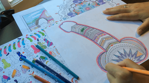coloring GIF