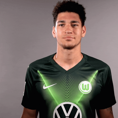 Michael Edwards Reaction GIF by VfL Wolfsburg