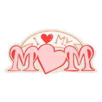 We Love Mom Sticker by Kohl's