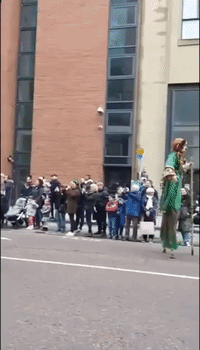 Musical-Themed St Patrick's Day Parade in Belfast