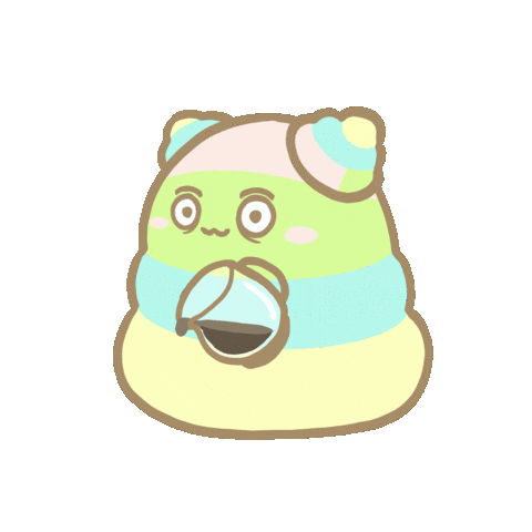 gachyiland giphyupload coffee espresso awake Sticker