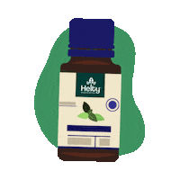 Heltycl helty aromaterapia helty en casa con helty gotas de rescate helty Sticker