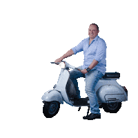 Scooter Sticker by Professor Silvano Formentin