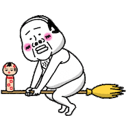 タンクトップ部長5 Sticker