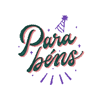 cahpegado art lettering arte parabens Sticker