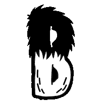 B Bonobo Sticker
