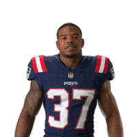 Damien Harris Football Sticker by New England Patriots