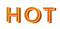 Simkone hot summer beach letters Sticker