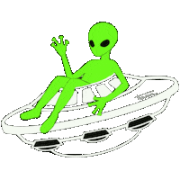 Area 51 Space Sticker