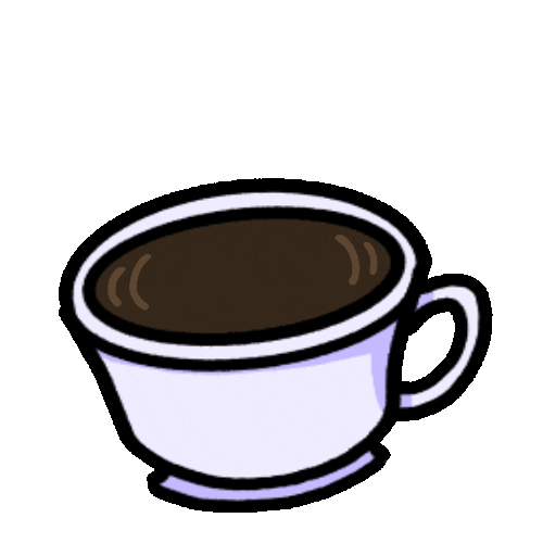 pannroca giphyupload coffee morning cafe Sticker