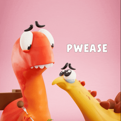 Big Eyes Please GIF by Claynosaurz