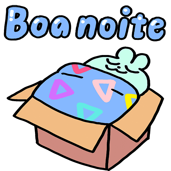 Boa Noite Animation Sticker by Holler Studios