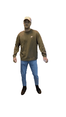 Kick Sticker by Loan Pronto