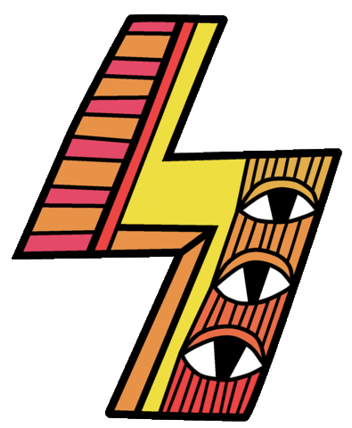 Gay Eye Sticker by Jeff McCann