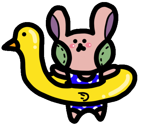 Summer Swimming Sticker by Playbear520_TW