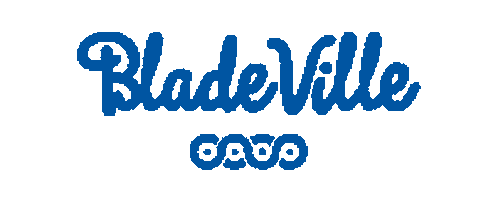 Bladeville giphyupload shop skates rollerskates Sticker