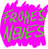 Guten Rutsch Happy New Year Sticker by HalloBloggi