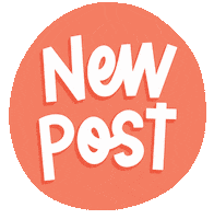 New Post Click Here Sticker