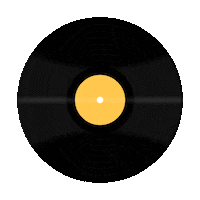 Vinyl Disc Sticker by closetsingapore