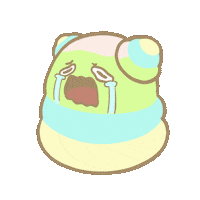 gachyiland no sad cry ohno Sticker