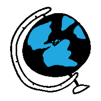 UNICEFLAC earth latino map globe Sticker