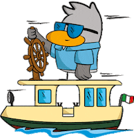 Venice Vaporetto Sticker