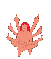 Angry Breathe In Sticker by Untepid