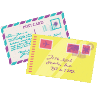 TravelPhilosophie travel vacay postcard solo travel Sticker