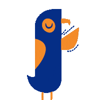 Bird Churro Sticker by Orlando Informer