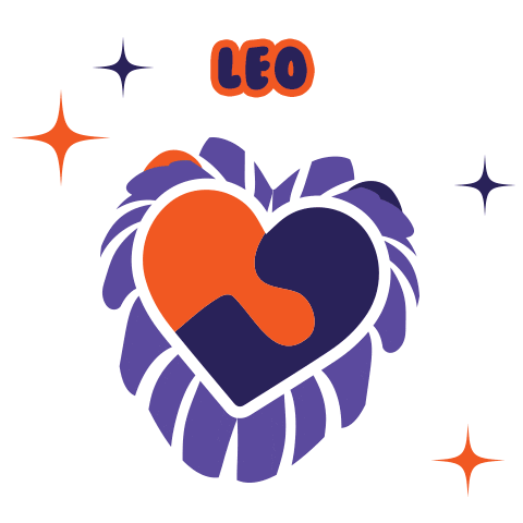 Jigglr giphyupload leo zodiac horoscope Sticker