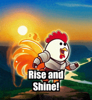 Rise And Shine Sunrise GIF by Zorooster