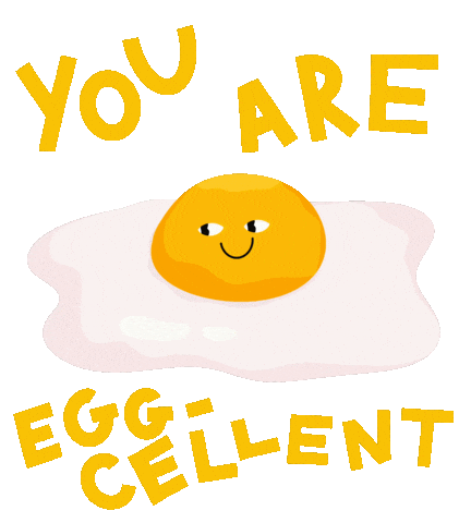 Fried Egg Eggs Sticker by Devon Blow