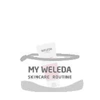 weleda_usa skincare self care skin care routine Sticker