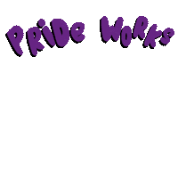 prideworks love happy fun rainbow Sticker