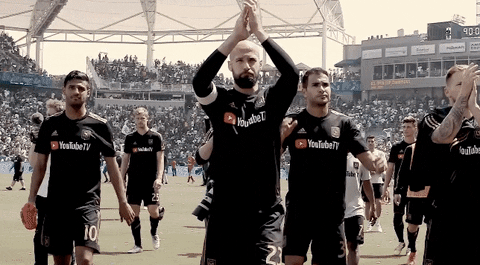 fans applause GIF by Major League Soccer