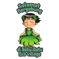 Ecovillage Sticker by BATU-BATU ECO VILLAGE